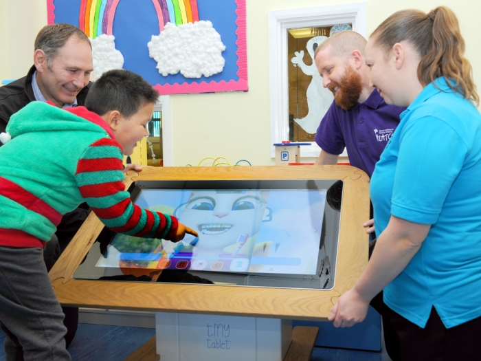 Donating a 32" Interactive Touch Screen Table