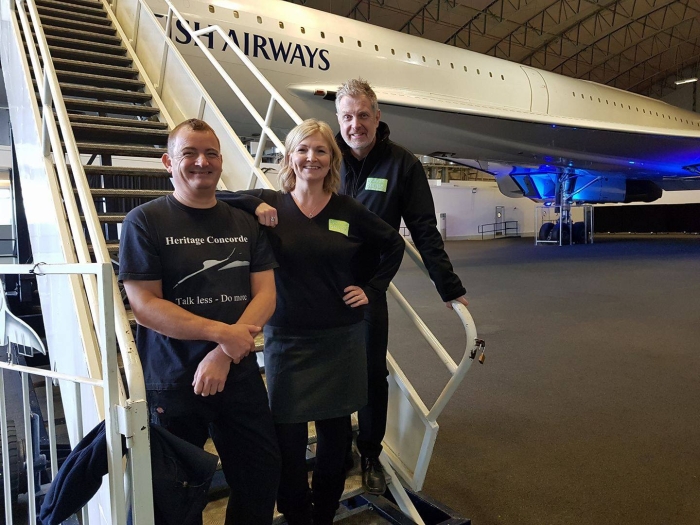 help to restore droop-nose on Concorde