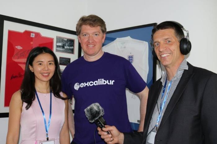 Elsa Chan and Fergus Kelly